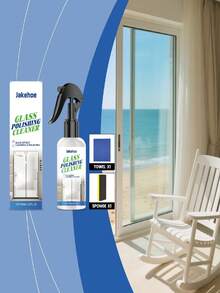 杰克豪玻璃清洁剂，抛光保养玻璃清洁剂，日常光亮窗户清洁保养玻璃清洁剂，光亮清洁剂，抛光透明窗户玻璃 - 液體 - 查看 10
