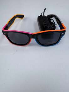1pc EL Lighting Eyeglasses, Colorful Glow Glasses For Festivals, Parties, Bars, Celebrations, Random Color - Multicolor - View 11