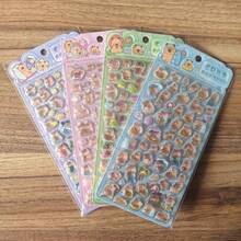 1个可爱3D立体水豚贴纸，可用于笔记本、手机壳、行李箱、笔记本电脑等装饰DIY工艺品，亦可作为礼物赠送。 - 彩色 - 查看 1