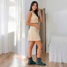 Girls' Junior Set: Cropped Top And Skirt Shorts With Floral Print – Summer Fashion, Lightweight, Modern And Comfortable - Giải phóng màu vàng - Xem 4