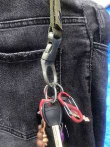 1个户外水瓶夹钩，便携式矿泉水瓶带夹子，多功能小水瓶带背包快速挂钩 - 彩色 - 查看 9