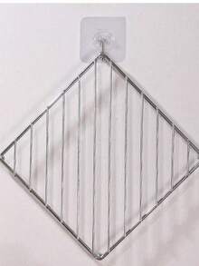 1pc Square Heat Resistant Kitchen Table Mat, Thick Stainless Steel Pot Holder, Multifunctional Steam Rack, Anti-Scald Bowl & Dish Rack - Multicolor - View 9