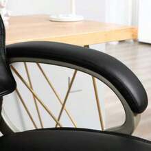 Ergonomic Office Chair, Height Adjustable From 114 To 124 Cm, With Rocking Function. - Black - View 7