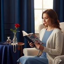 BIBLIA 1960 ECONOMICA SEMIFLEXIBLE AZUL FLORES LETRA GRANDE 12 PUNTOS - Libro único - Ver 2