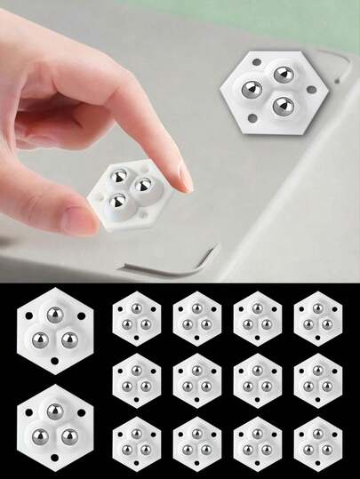 360° Swivel Heavy Duty Caster Wheels, Quiet Operation, Stainless Steel Bearings, Suitable For Furniture, Cabinets, Storage Boxes, Office, Home, Studio, Furniture Moving, Compact Design, Smooth Rotation, Home Organization, Christmas Tree Rotating Base, Casters, Sturdy Swivel Wheels, Furniture Casters, Heavy Duty Wheels, Luggage Wheels, Heavy Duty Cart Wheels