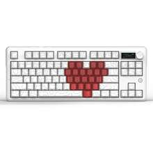 AJAZZ MK87 无线机械键盘，TKL 布局，3 种模式，10000mAh 电池，持久续航，RGB 灯效可自定义，87 键，适用于办公、游戏，兼容多种系统 - 彩色 - 查看 11
