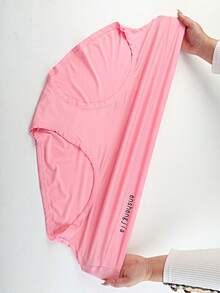 enshengjia 4条装加大码高腰纯色优雅针织面料女士三角裤，弹力透气，四季皆宜 - 彩色 - 查看 5