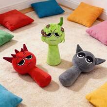3 Pack Sprunki Incredibox Plush Toys, Cute Stuffed Animal Plushies For Kids & Game Fans, Soft Cartoon Character Dolls, Ideal Birthday Gifts & Room Decor - 彩色 - 查看 4