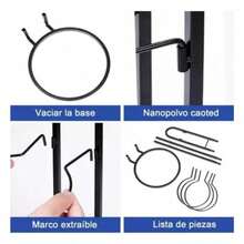 Soporte Universal Metálico 4 Bolas Almacenamiento Negro 89,5 cm Altura Estable Fútbol Baloncesto Voleibol - por defecto - Ver 5