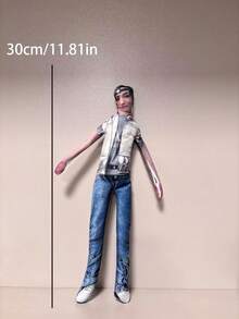 30cm New Abstract K-Pop Idol Doll - Fully Articulated Posable Skeleton Doll, Movable Limbs - Multicolor - View 11