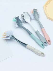 1pc Multi-Purpose Cleaning Brush, Dense Bristles Deep Cleaning, Easy To Use - One Size Fits All - View 4