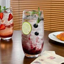 高级莫吉托酒杯、鸡尾酒杯、香槟杯、甜酒杯、饮料杯、可放入洗碗机 - 透明 - 查看 5