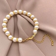 30颗18K镀金隔珠，圆盘形，扁平金属散珠，工艺珠，适用于手链、项链、首饰制作、DIY工艺品，6毫米 - 彩色 - 查看 7