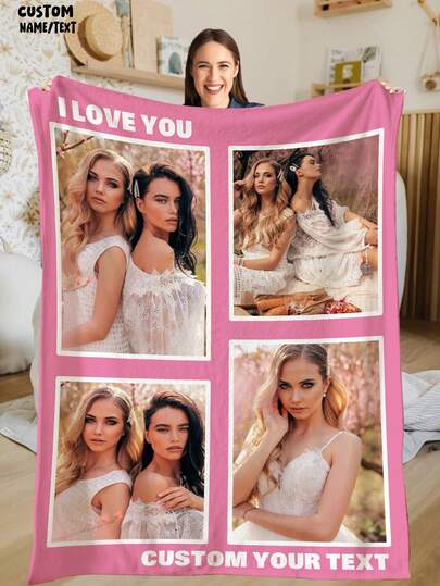 1 Stück personalisierte Fleecedecke, kuschelige Überwurfdecke für Sofa, Schlafzimmer, Neujahrsgeschenk, Familiengeschenk, Hochzeitsgeschenk, Geburtstagsgeschenk, Muttertagsgeschenk, Vatertagsgeschenk, Geschenk für Sie/Ihn, Geschenk für Mama/Papa, Geschenk für Freunde Gemütlich, warm, weich, bequem Einzigartig, individuell, personalisiert Ideale Geschenke für ihn, sie, Freund, Freundin, Papa, Mama, Freunde, Familie, Haustiere Für Jahrestage, Valentinstag, Muttertag, Geburtstage, Kindertag, Vatertag, Abschluss, Hochzeiten, Weihnachten, Einweihung Sofa, Bett, Auto, Schlafzimmer, Wohnzimmer Waschbar, leicht, atmungsaktiv, gemütlich, bequem, warm, weich, einfach Individuell, einzigartig, personalisiert Ideale Geschenke für ihn, ideale Geschenke für sie