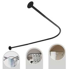 Shower Curtain Rods - Shower Curtain Rod - View 11