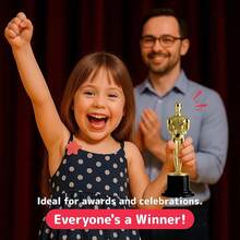 Trophy Award - Perfect Awards And Trophies For  & Adult Award Parties, Small Trophy Cup For Recognition, Ideal  Trophy For Competitions And Events - 12count - 查看 6