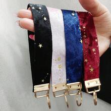 波西米亚风手工蕾丝刺绣花卉爱心钥匙扣挂绳，兼容 16/17 Pro Max及其他通用手机挂绳、腕带钥匙扣、印花爱心编织钥匙扣、女士汽车钥匙扣、女士包包挂件钥匙扣、高品质女士时尚钥匙扣通用钥匙扣 - 手腕繩 - 查看 3