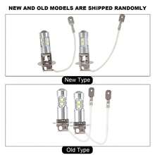2 Pcs Car 50W 6000K‑6500K Conversion LED Headlight Fog Light Bulb (White Light) - A - View 9