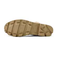 Men's Practical Tactical Boots | Dual-Layer Suede Leather 41-46 | Thick Anti-Slip Rubber Sole, Street Fashion - Khaki - View 9