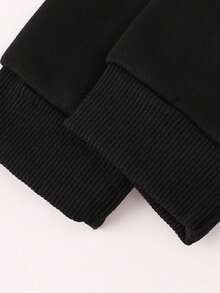 Disney Minnie Mouse Girls' Sweatshirt, Heart-Print Icon Design, Soft Warm Pullover For Kids Ages 2-14, Perfect For Fall & Winter, Express Delivery - màu đen - Xem 5