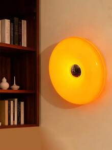 1pc Donut Round Bedside Touch Dimmable Atmosphere Lamp, Table Lamp With USB Plug (Plug And Play), Bedroom Bedside Decor Light, Living Room Dining Room Ambient Light (Non-Glass) - Battery Not Included - Multicolor - View 5