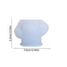 1 pièce Moule en résine DIY pour bougie en forme de cactus, cire fondue, décoration d'intérieur en forme de cactus, convient pour le DIY, la fabrication de bijoux et d'ornements, moule en résine époxy - Blanc - Voir 9