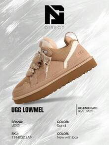 UGG Lowmel Sand (Women's)- Women's Cozy Indoor-Outdoor & Snow Day Wear Shoes With Cloud-Level Comfort, Low-Profile Casual Design For Autumn Winter-Easter Gift– Snow Boots-1144032 SAN - 沙 - 查看 6