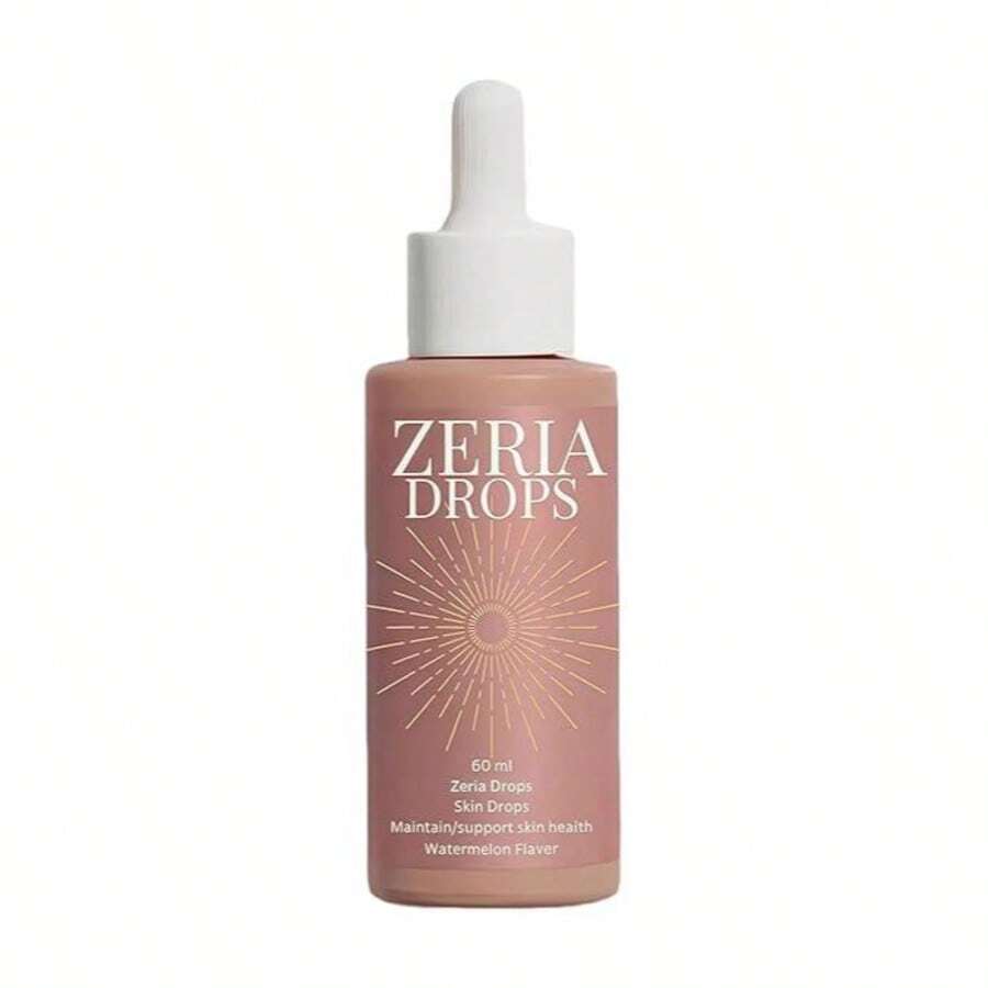 Sunless Tanning Drops – Natural Booster For Glowing Skin | Moisturizing Bronzer For Face & Body, No Sun Damage - Màu Cam san hô - Xem 1