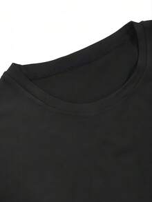 Aragorn Vintage Style T-Shirt - Uni  Tee - Black - View 5