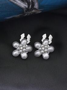 1/2/4pcs Women's Rhinestone Button Covers, Crystal Button Caps, Detachable Clip-On Button Covers, Crystal Fashion Buttons, Suitable For Dresses, Suits, Shirts And Other Garments, Comes With Pressing Pliers Tool - A - View 14