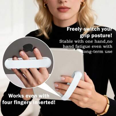 Soporte para tableta, apto para todas las tabletas, diseño antideslizante que permite un uso sin manos para una visualización talla grande fácil de la tableta