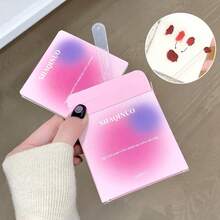 SHAQINUO Kertas Pencampur Makeup Profesional, 100 Lembar Per Buku. Tipis, Kuat, dan Tahan Sobek, Sekali Pakai. Mencampur Warna Secara Alami, Mudah Dibawa, Dilengkapi dengan Tongkat Pencampur. - Clear - View 5