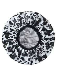 1/4pcs Double Layer Hair Care Cap, Anti-Hair Loss Cap, Postpartum Cap, Hair Mask Cap, Dry/Wet Hair Cap, Sleep Cap - Multicolor - View 13