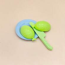 Kids Pretend Play Kitchen Toy Set, Miniature Realistic Kitchen Role Play Set, Cooking Learning Game, DIY Scene Kitchen Toys For Children, Includes Realistic Fruits And Food, Enhancing Fun And Immersive Experience - Multicolor - View 8