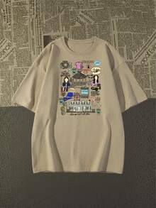 Camisa Camiseta Algodão Igreja Gilmore Premiun  Exclusivo 2026 - Bege - Visão 1