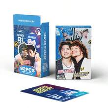 92张电视剧明星照片卡、剪贴簿贴纸、LOMO卡、礼品卡、粉丝应援照片贴纸批发、LOMO卡、双面卡、盒装收藏卡/贺卡/书签、LOMO卡贴纸套装、粉丝必备收藏品 - 彩色 - 查看 4