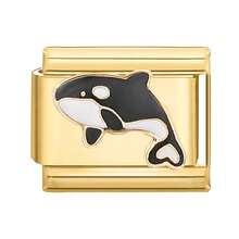 1 件装模块化卡扣手链，包含经典动物、爱心、花朵、字母、眼睛、星星元素，都市休闲风格，万圣节和圣诞节必备单品，秋季色调，本土风情，实用时尚，充满圣诞氛围，设计迷人，不锈钢材质，圣诞装饰，秋季办公室穿搭，派对穿搭指南，圣诞礼物，圣诞家居装饰 - M291342 - 查看 11