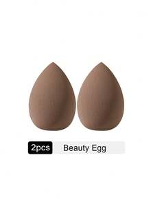 44件套化妆工具套装，包含：20支化妆刷套装+1个发带+2个手碗挂绳+1个化妆刷清洁工具+5个三角粉扑+5个化妆海绵+5个迷你气垫粉扑+5个迷你化妆海绵，一应俱全，新手友好 | 方便携带，送礼佳品 | 新手/女性的完美之选 - 彩色 - 查看 12