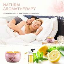 9 Pack Scented Candles Gifts For Women, 2.5oz Aromatherapy Candles For Home Scented, Long Lasting Soy Wax Candle Sets For Women Gift,Small Candles For Gifts Bath Yoga Spa Birthday Gift - 多樣化香型 - 查看 4