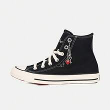 Converse Women's Chuck Taylor SEASONAL High Top Canvas Shoes A19056C - Black and White - View 1
