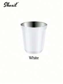 shoxil 3pcs Stainless Steel Insulated Cup Set, Middle Eastern Style Insulated Cup Set, Vacuum Insulated Cup, White Coffee Cup, Double-Layer Insulated Coffee Cup, For Home, Gift, Office, Party, Car - Cup - View 9