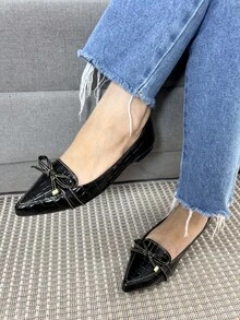 Women Flats - Black - View 3