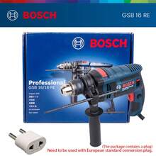 Bosch Impact Drill GSB 16 RE Professional Blue Model (Requires Plug Adapter When Using This Machine. Includes European Plug Adapter In The Package.) - Multicolor - View 12