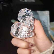 1 件装透明白/红心形马桶冲水按钮按压器 - 加长型马桶水箱冲水器，长指甲女性必备工具 - 愛心款 - 查看 7