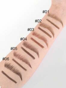 双头眉笔：持久防水防汗，可打造自然根根分明的眉妆。适合返校、校园派对、日常妆容、万圣节和圣诞节妆容。自动眉笔，易于涂抹，妆效顺滑自然。 - A - 查看 9