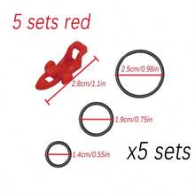 Organizador de portacebos con 3 ganchos, portacebos y portaanzuelos - Multicolor - Ver 8