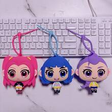 Mattel 1个创意女巫猎人小队硬币吊坠，可爱动漫汽车挂饰，包包挂饰 - 彩色 - 查看 3