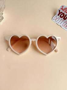 2/3/4件装 女孩可爱爱心儿童时尚眼镜，情人节好礼，仅展示卡片，不含运费 - 彩色 - 查看 26