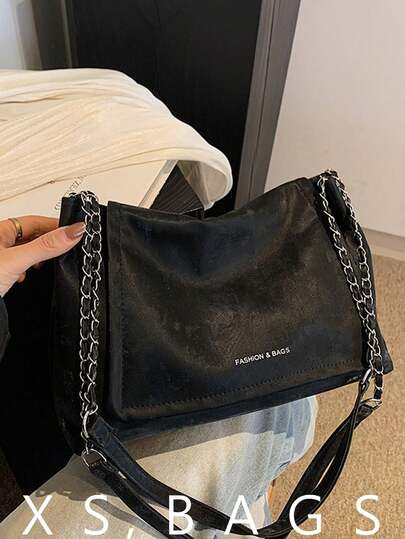 新款单肩包，多功能大容量斜挎包，女士适用，适合通勤，秋冬季节适用