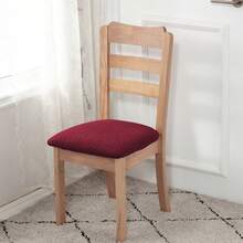 1/2/4/6pcs Plaid Pattern Stretch Dining Chair Covers, Removable & Washable Chair Slipcovers For Dining Room, Kitchen - Multicolor - View 9